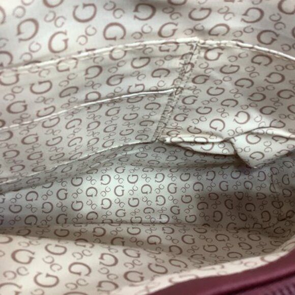*NEW* Guess Handbag Tote, Style-Roman, Wine-Multi - Picture 4 of 9